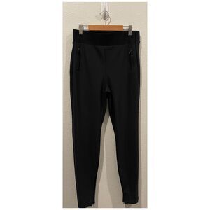 ZARA Zipper Pockets Black Pants